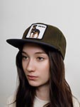 Бейсболка GOORIN BROTHERS арт. 101-1368 (оливковый / серый)